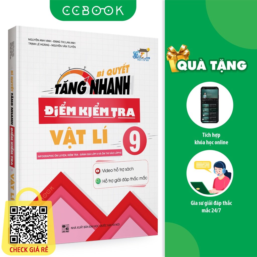 Sách Bí quyết tăng nhanh điểm kiểm tra Vật lý 9