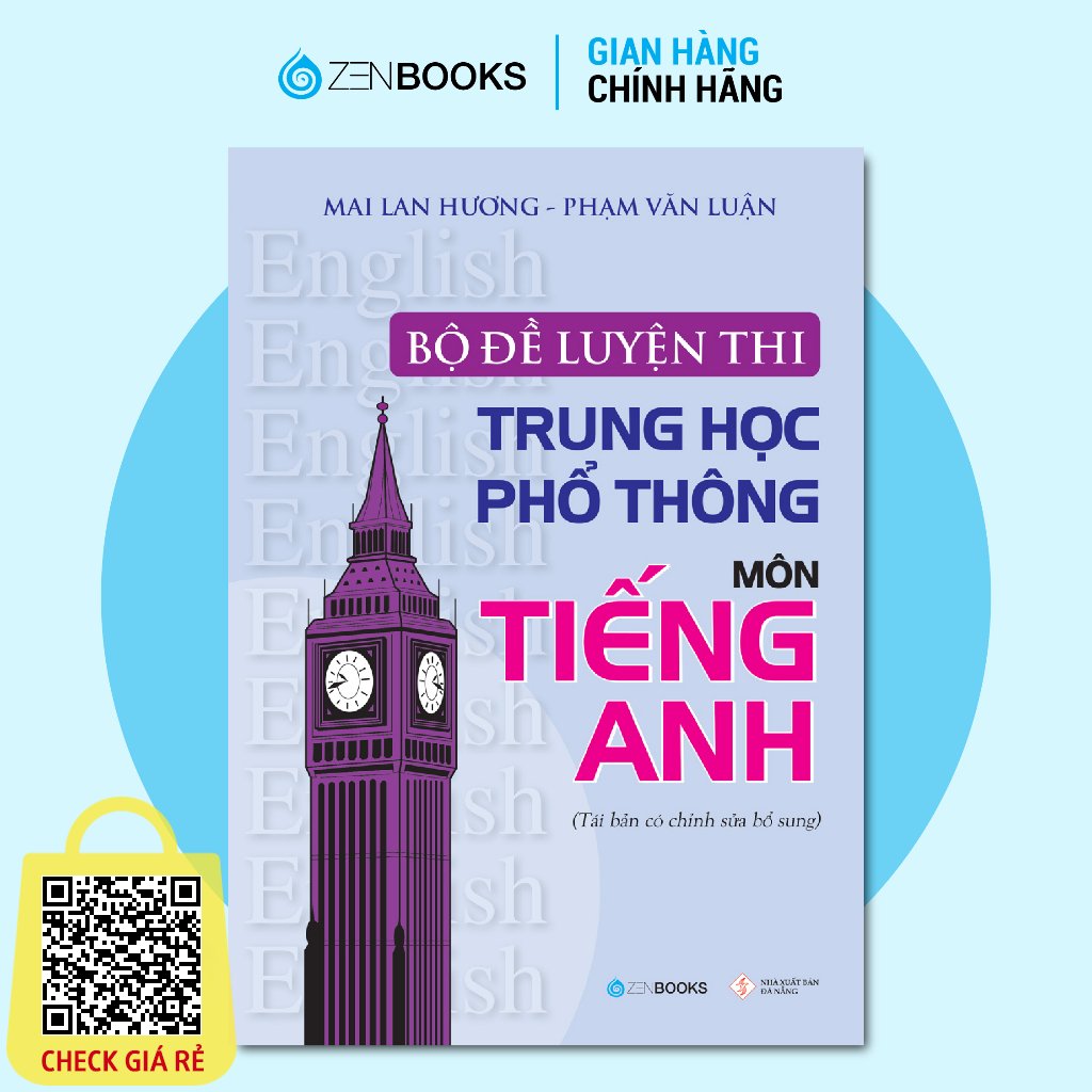 Sách Bộ Đề Luyện Thi THPT Môn Tiếng Anh Mai Lan Hương