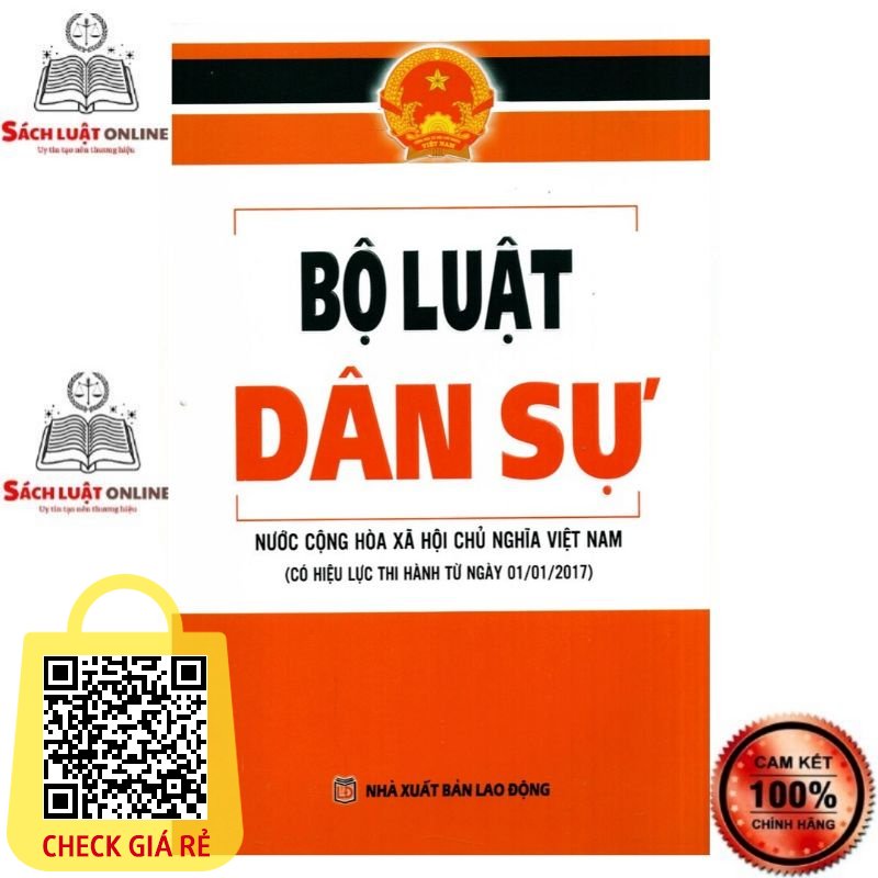 Sách Bộ luật dân sự (NXB Lao động)