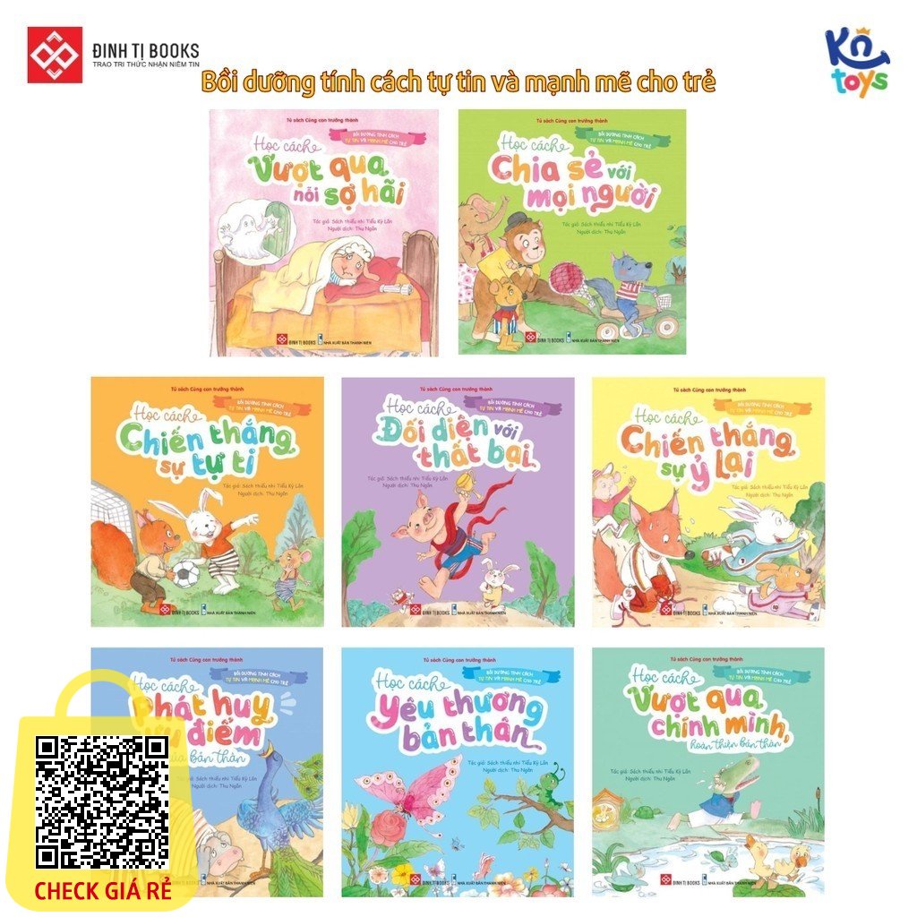 Sách - Bồi Dưỡng Tính Cách Tự Tin Và Mạnh Mẽ Cho Trẻ (Cho Trẻ 3 - 6 Tuổi) - Đinh Tị Books