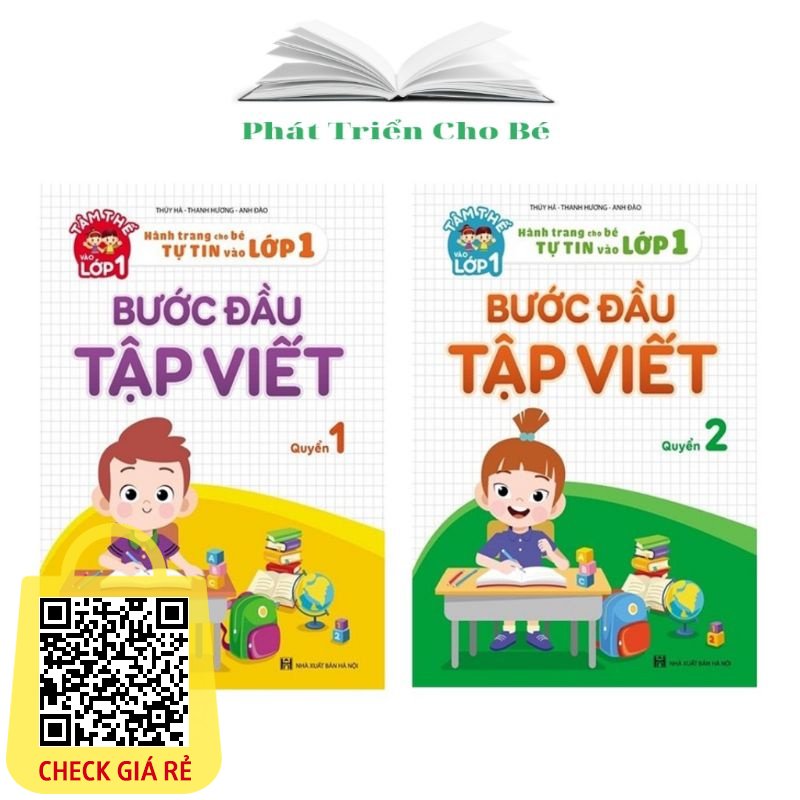 Sách Bước đầu tập viết (Combo 2 quyển)