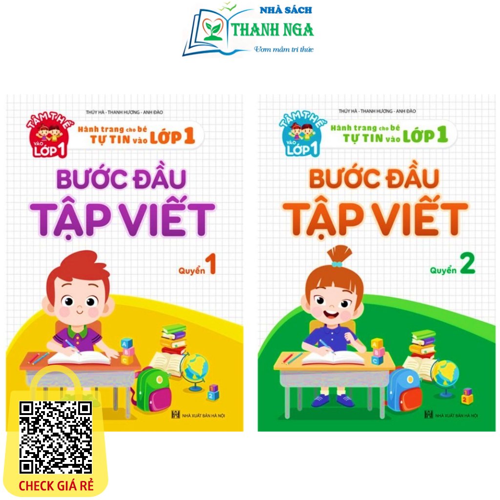 Sách Bước Đầu Tập Viết Hành trang cho bé tự tin vào lớp 1