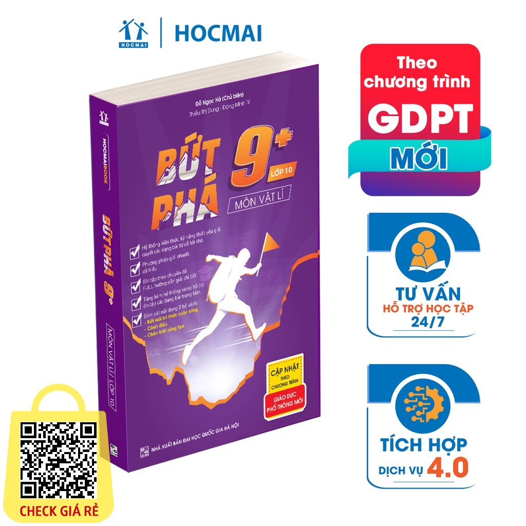 Sách Bứt phá 9+ lớp 10 môn Vật lí - HOCMAI