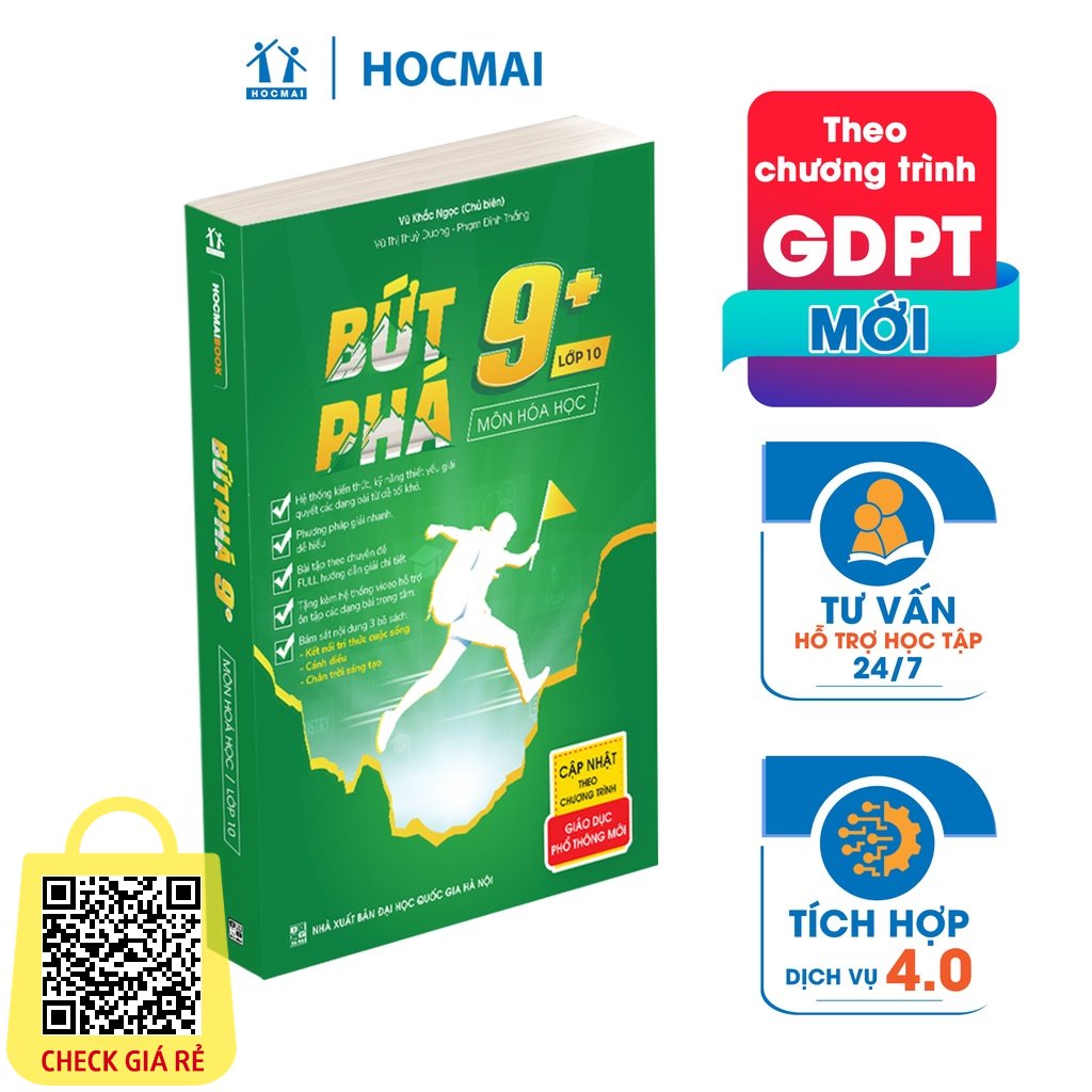 Sách Bứt phá 9+ môn Hóa học lớp 10 HOCMAI