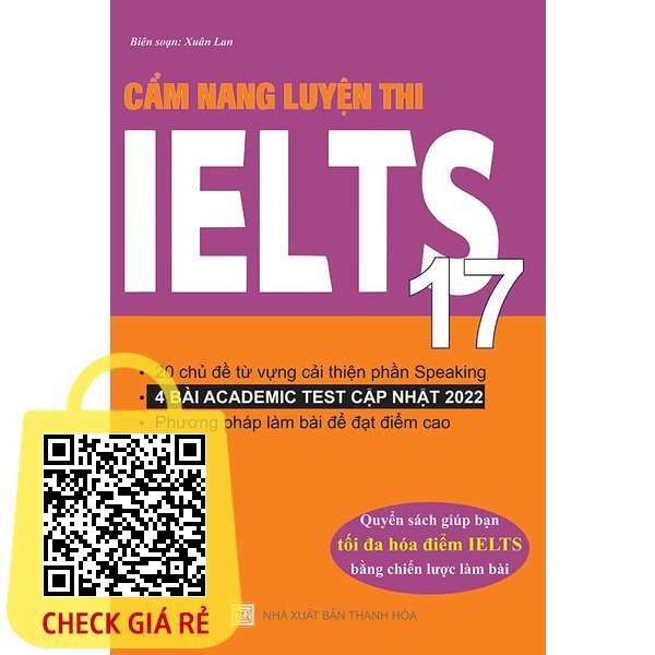 Sách Cẩm nang luyện thi Cambridge IELTS 17 (nghe qua QR)