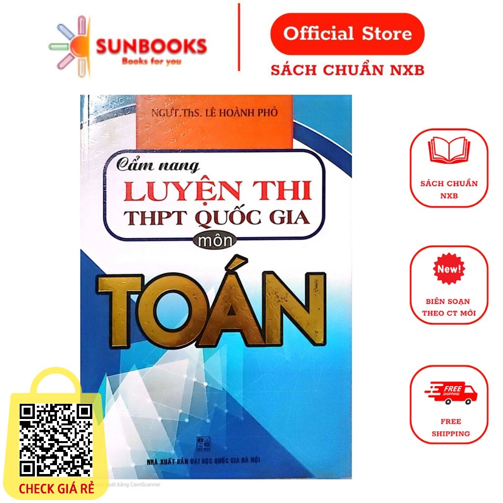 Sách Cẩm Nang Luyện Thi THPT Quốc Gia Môn Toán