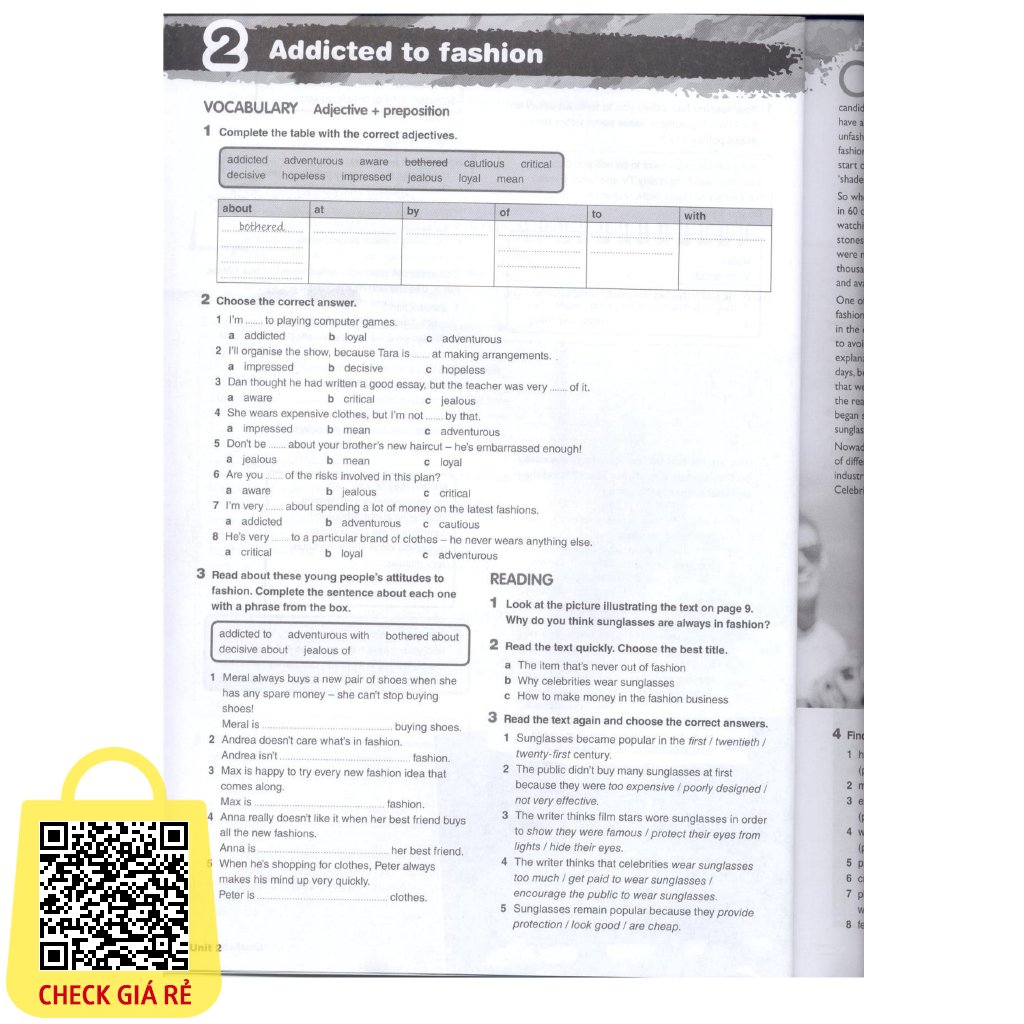 Sách Cambridge English Prepare! Level 7 Workbook With Audio FAHASA Reprint