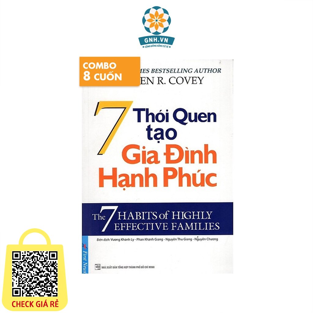 Sách chia sẻ bí kíp hạnh phúc cho gia đình và các cặp đôi bộ 8 cuốn