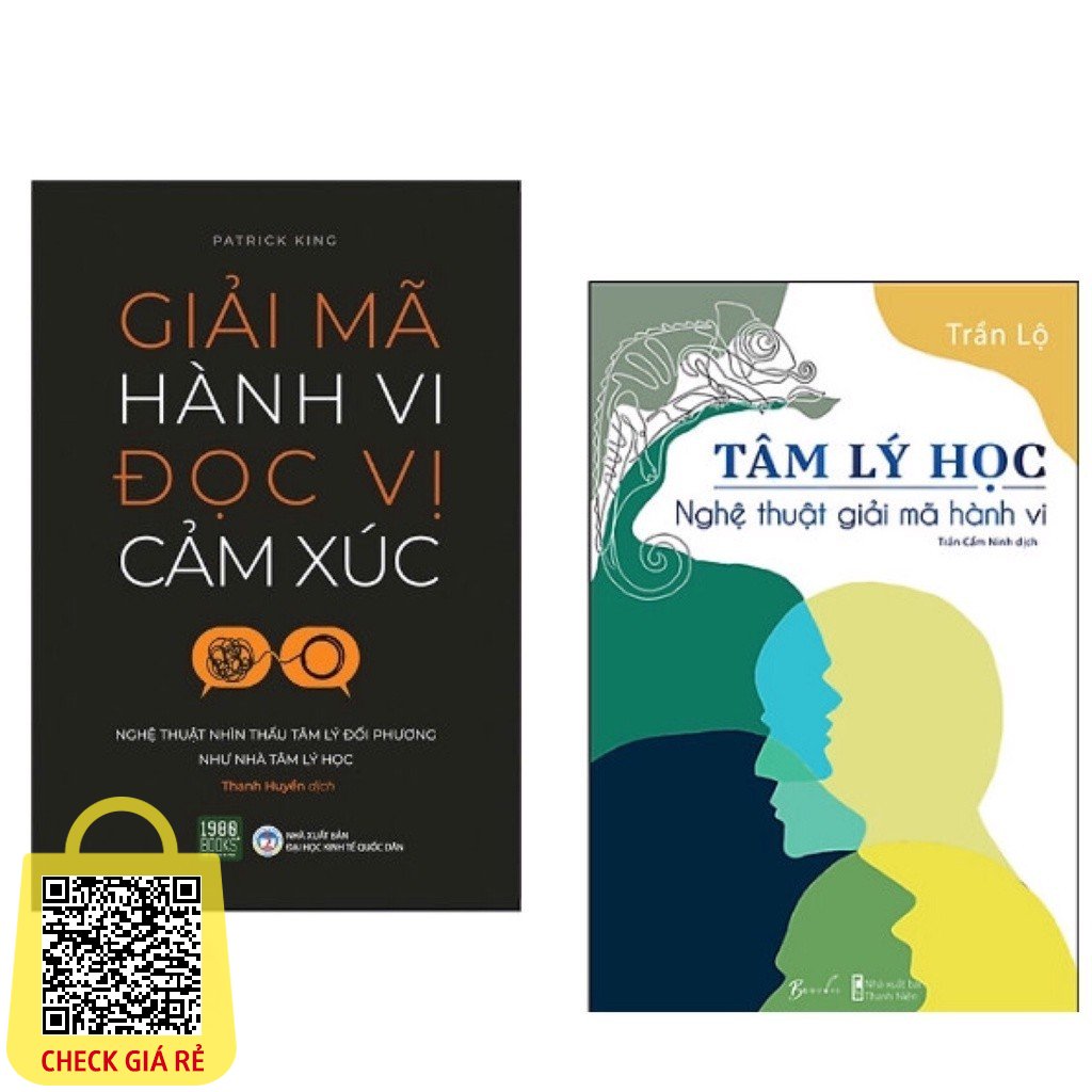 Sách Combo 2 Cuốn: Giải Mã Hành Vi Đọc Vị Cảm Xúc + Tâm Lý Học Nghệ Thuật Giải Mã Hành Vi