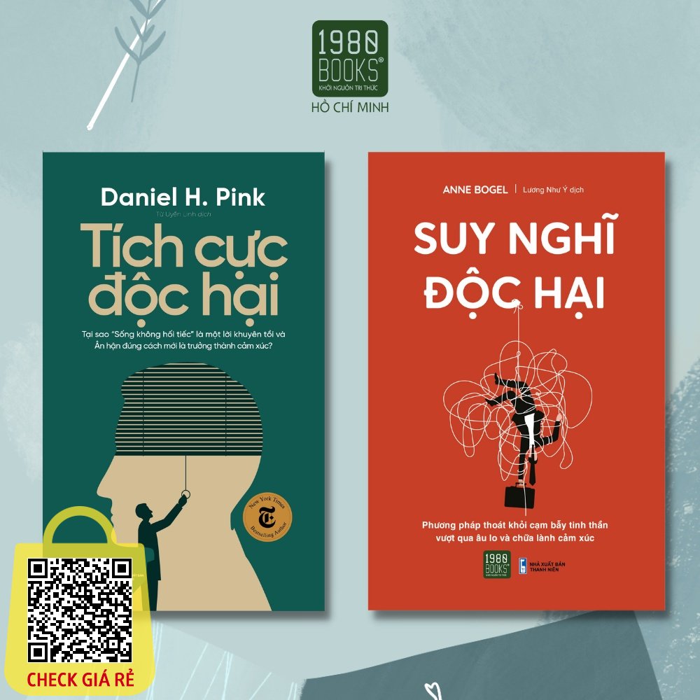 Sách Combo 2 cuốn: Tích cực độc hại + Suy nghĩ độc hại