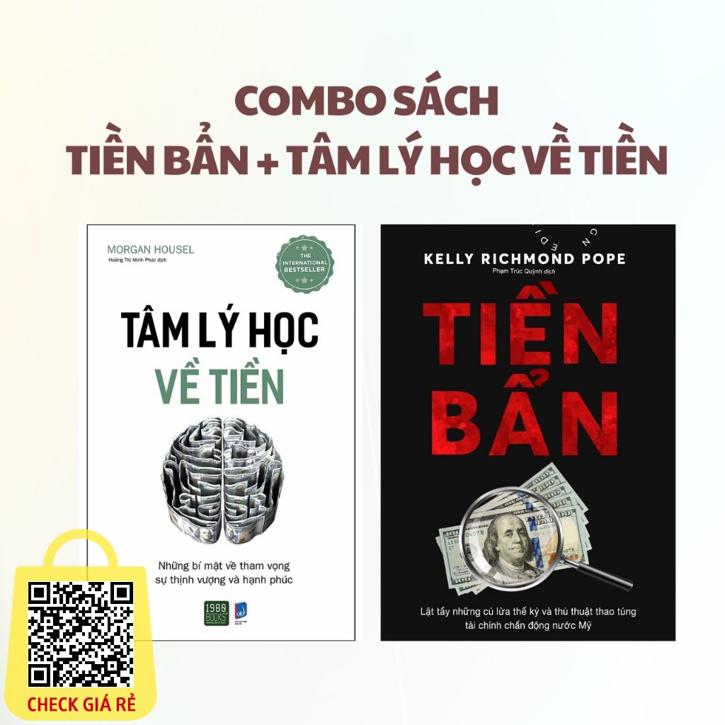 Sách Combo 2 Cuốn : Tiền Bẩn + Tâm Lý Học Về Tiền