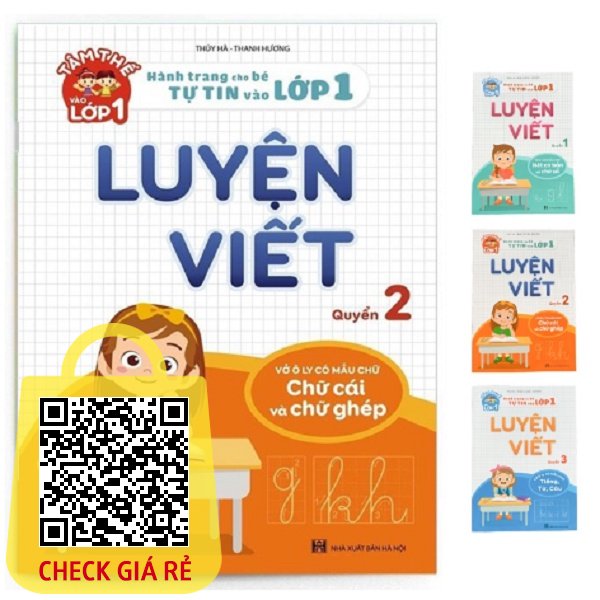 Sách Combo 3 Quyển Luyện Viết Hành Trang Cho Bé Tự Tin Vào Lớp 1 NSTO