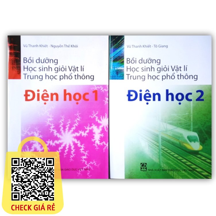 Sách Combo Bồi dưỡng học sinh giỏi Vật lí Trung học phổ thông Điện học 1 + 2