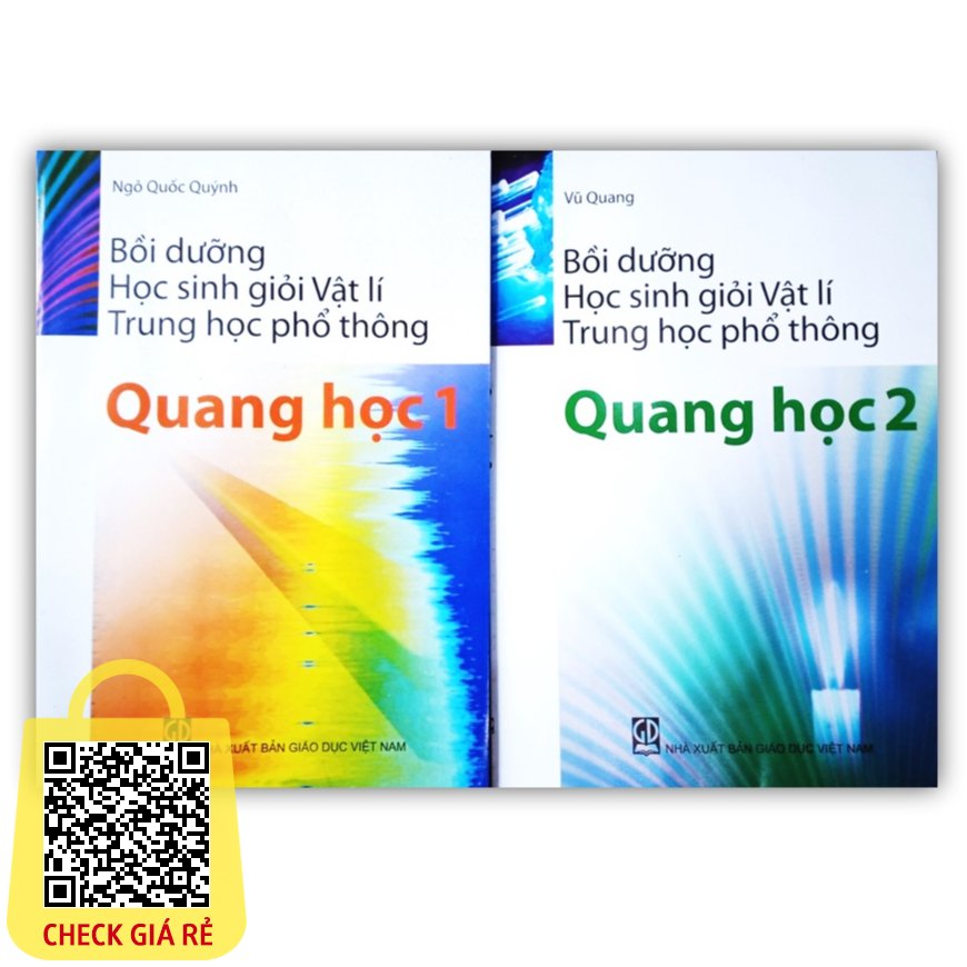 Sách Combo Bồi dưỡng học sinh giỏi Vật lí Trung học phổ thông Quang học 1 + 2