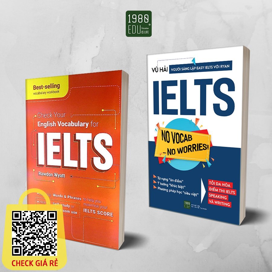 Sách Combo Chinh phục IELTS (No Vocab + Check your)