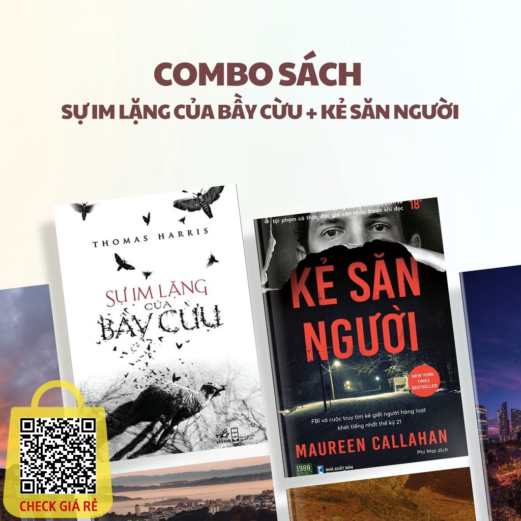 Sách Combo Sự Im Lặng Của Bầy Cừu (Nhã Nam) + Kẻ Săn Người