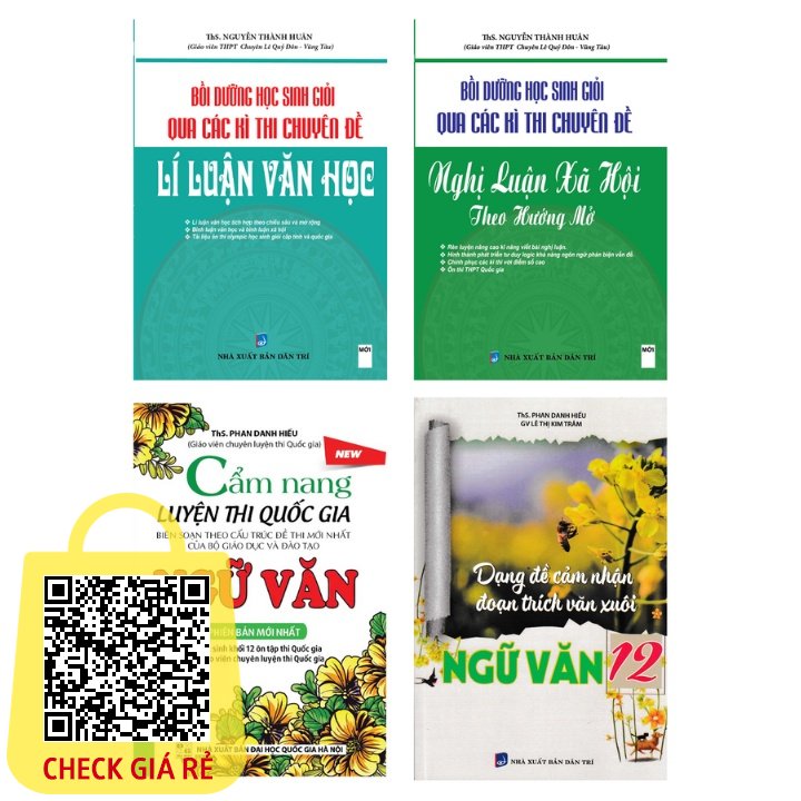 Sách Combo Tổng Hợp Chuyên Đề Trọng Tâm Thi THPT Quốc Gia Môn Ngữ Văn (Bộ 4 Cuốn) KV