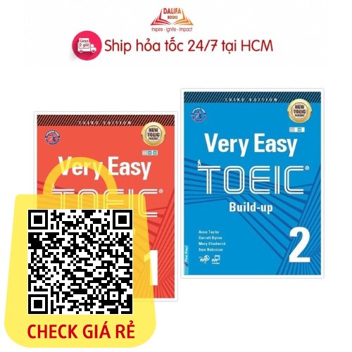 Sách Combo Very Easy Toeic 1 + Very Easy Toeic 2 FirstNews