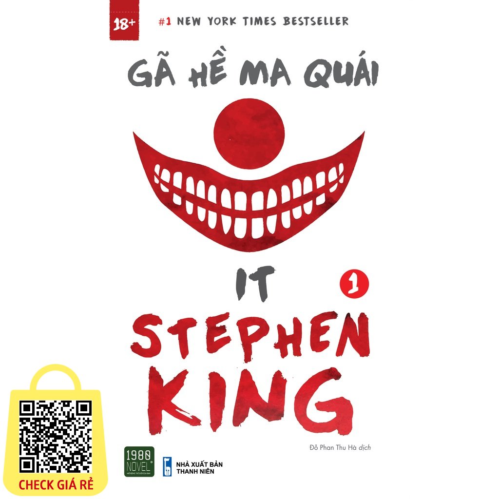 Sách Gã hề ma quái Tập 1 Stephen King 1980BOOKS