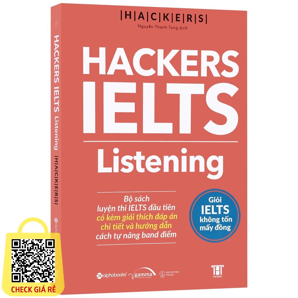 Sách Hackers IELTS: Listening Thanh Hà Books