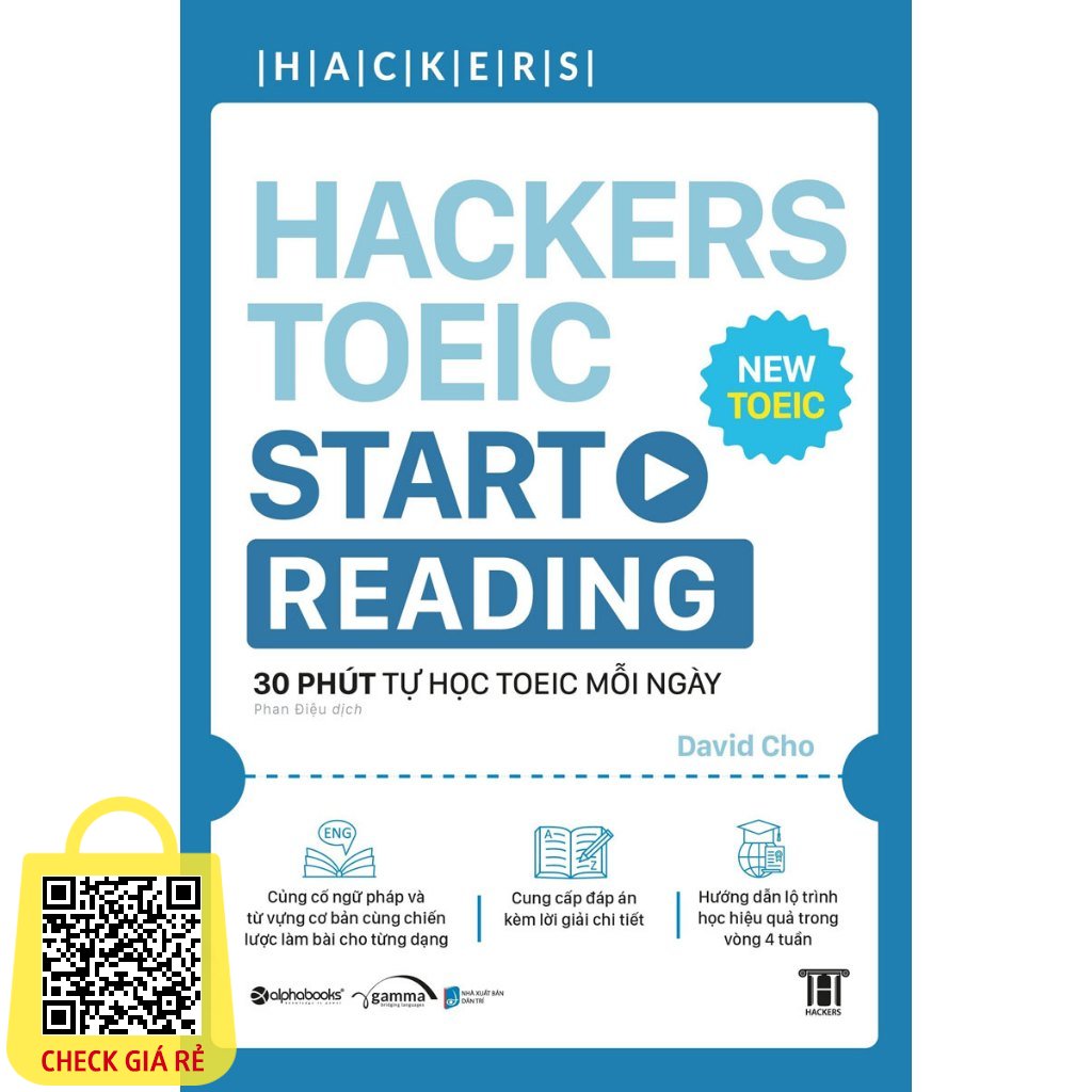 Sách Hackers Toeic Start Reading AL