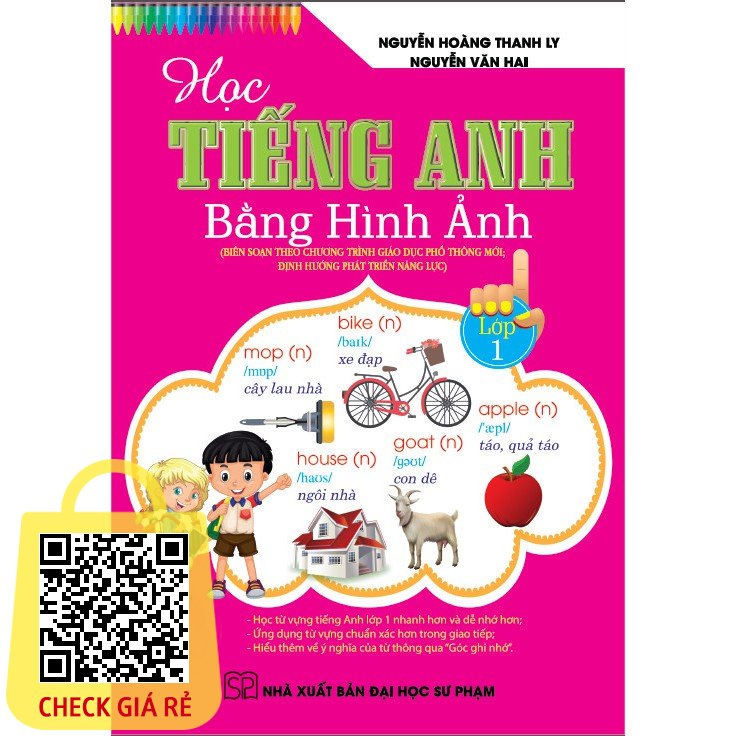 SÁCH - HỌC TIẾNG ANH BẰNG HÌNH ẢNH LỚP 1