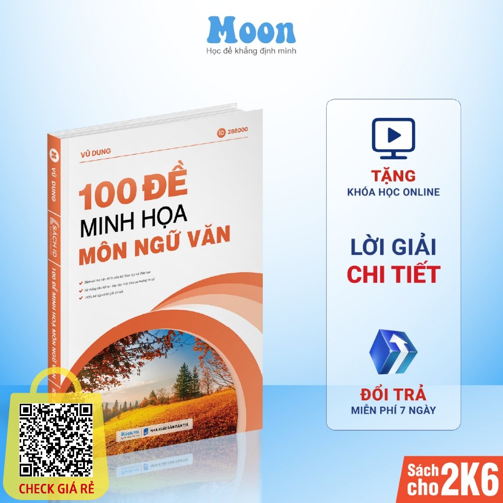 Sách id ngữ văn lớp 12 ôn thi thpt quốc gia 2023 - bộ đề minh hoạ chinh phục kì thi thpt môn Ngữ Văn