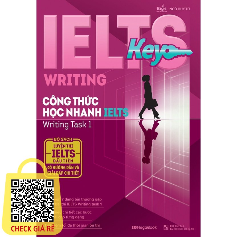 Sách IELTS KEY WRITING - Công thức học nhanh IELTS Writing Task 1