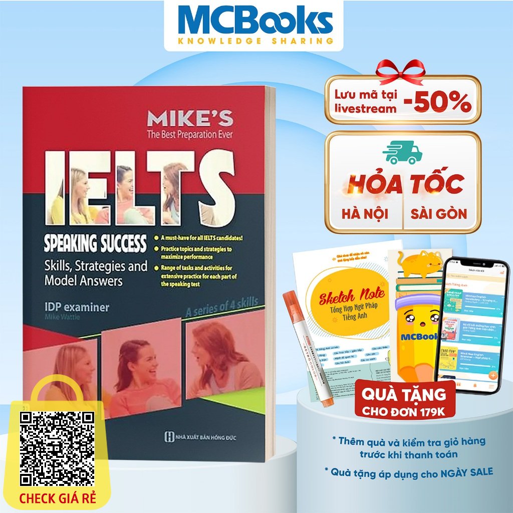 Sách Ielts Speaking Success: Skills Strategies And Model Answers Dành Cho Người Luyện Thi Ielts Học Kèm App Online