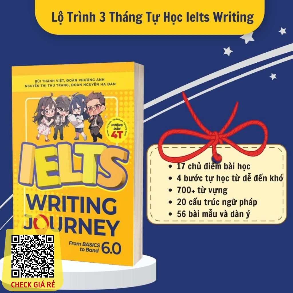 Sách IELTS Writing Journey From Basics To Band 6.0 - Saigon Books