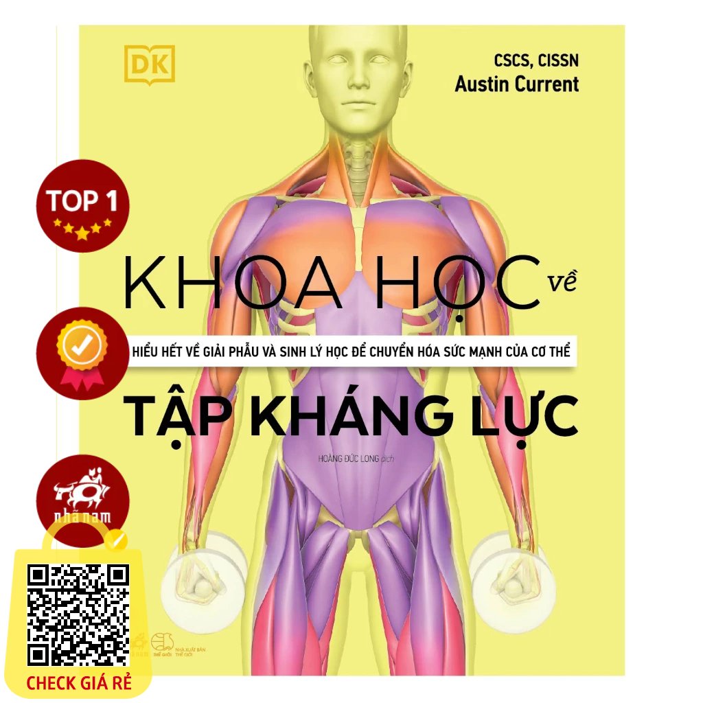 Sách Khoa học về tập kháng lực (Bìa cứng) (Nhã Nam)