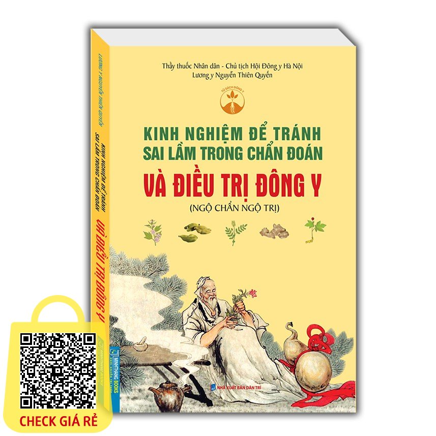 Sách - Kinh nghiệm để tránh sai lầm trong chẩn đoán và điều trị trong đông y (ngộ chẩn ngộ trị) Tặng Kèm Bookmark