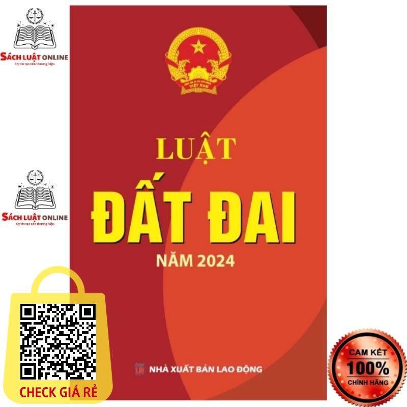 Sách Luật đất đai (NXB Lao động)