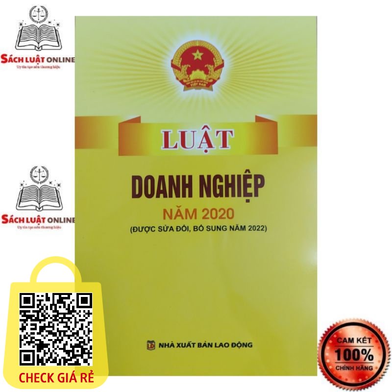 Sách Luật doanh nghiệp năm 2020 (NXB Lao động)