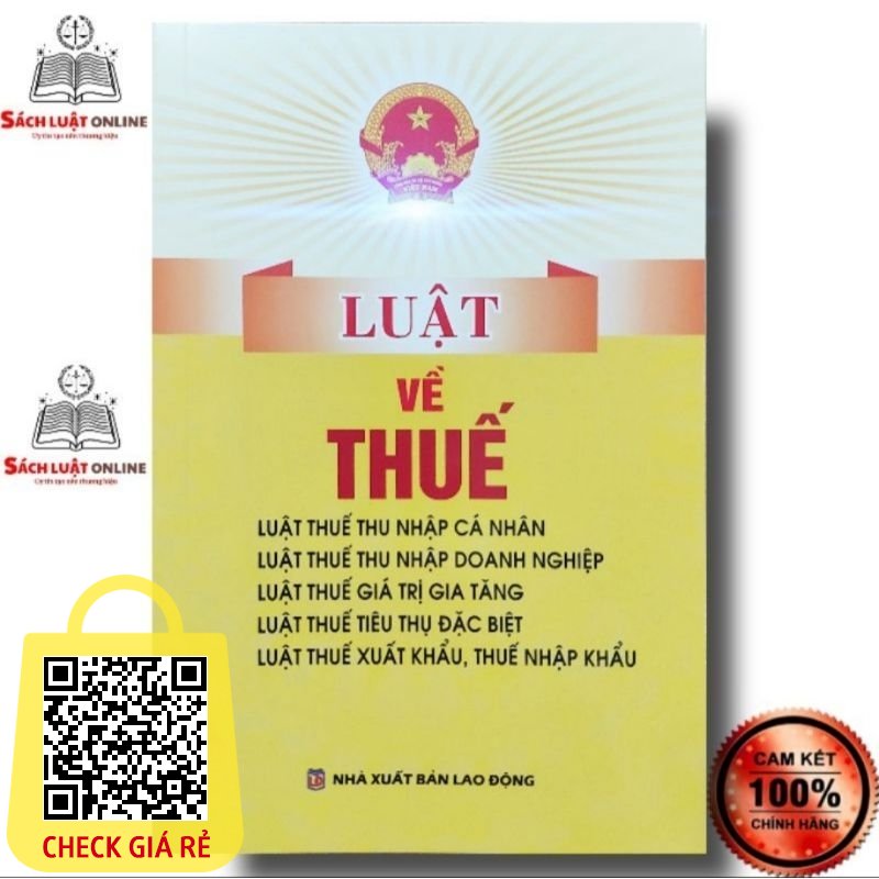 Sách Luật về thuế (NXB Lao Động)