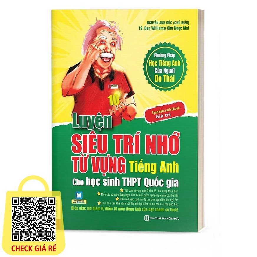 Sách Luyện Siêu Trí Nhớ Từ Vựng Tiếng Anh Dành Cho Học Sinh THPT Quốc Gia Học Kèm App Online MCBooks