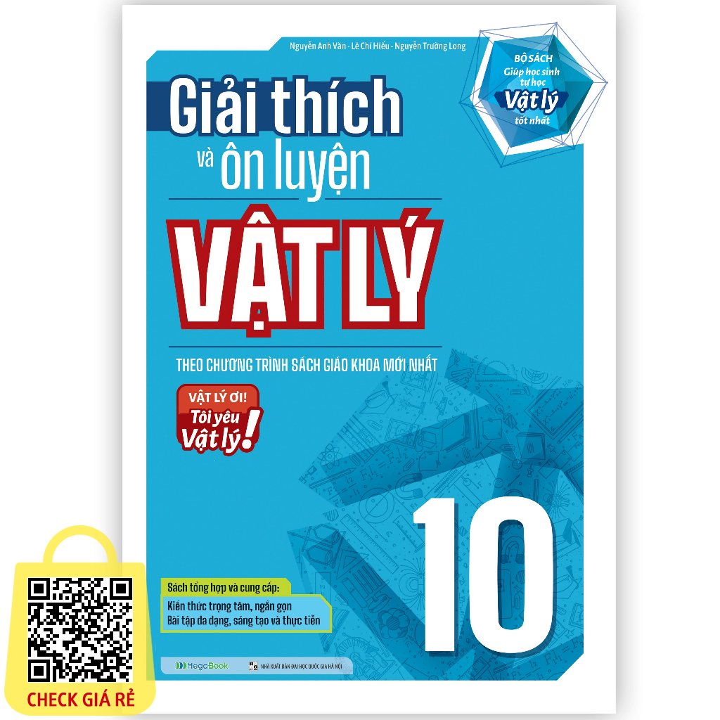 Sách Megabooks - Giải thích và Ôn luyện Vật Lý 10