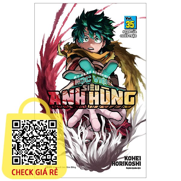 Sách My Hero Academia - Học Viện Siêu Anh Hùng - Tập 35: Ngọn Lửa Chiến Trận