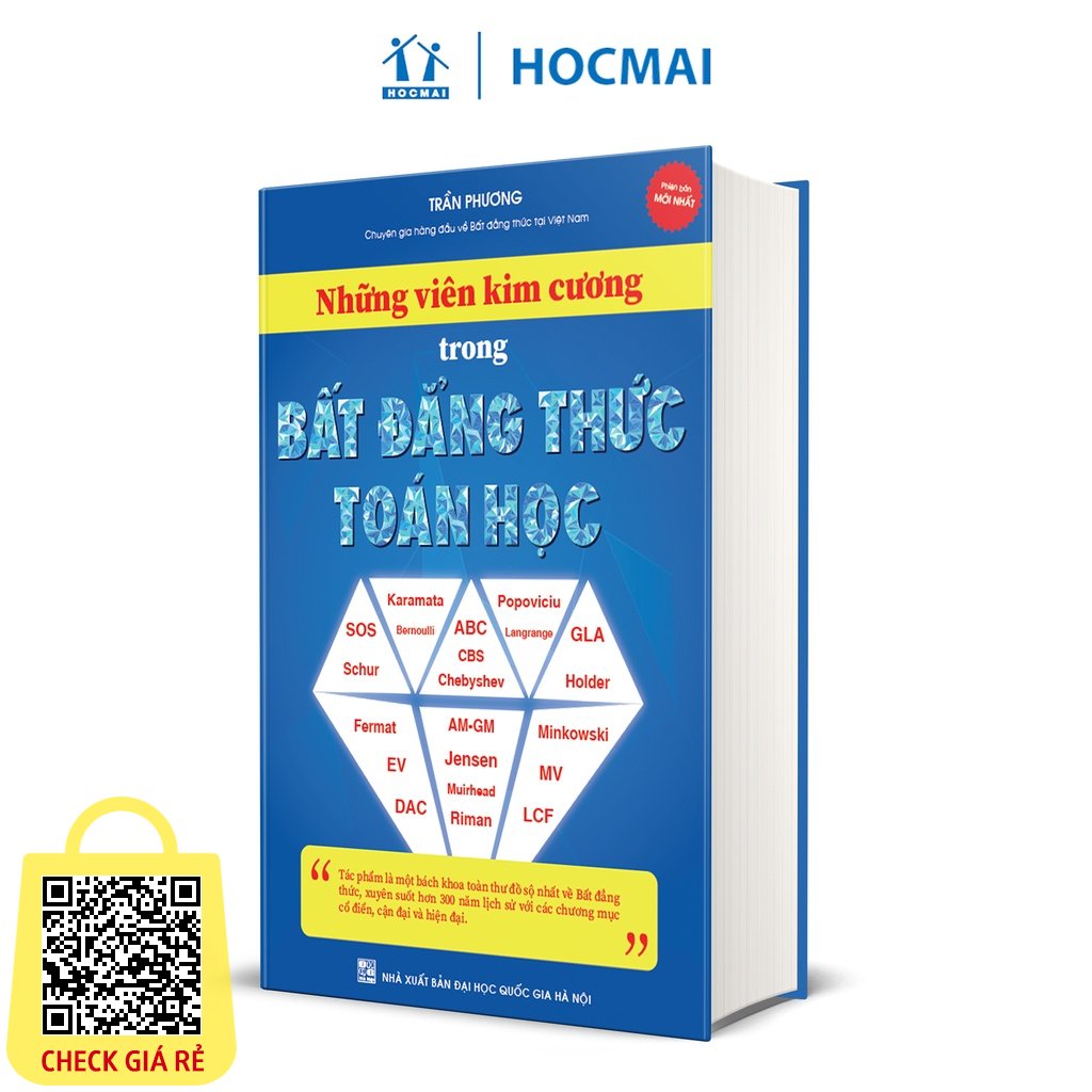 Sách Những Viên Kim Cương Trong Bất Đẳng Thức Toán Học HOCMAI