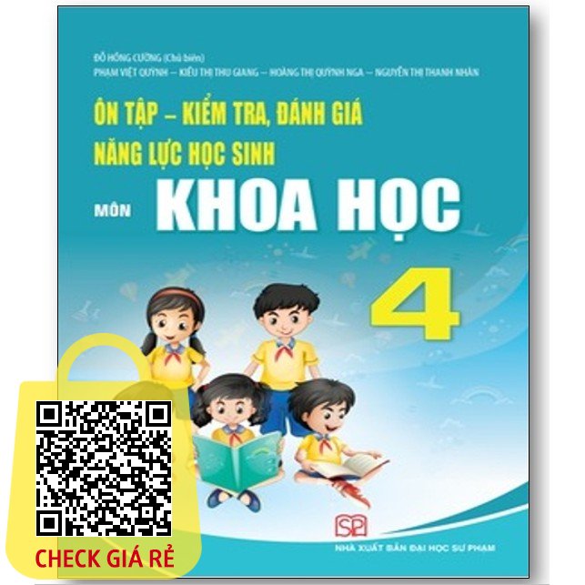 Sách Ôn tập kiểm tra đánh giá năng lực học sinh môn Khoa học lớp 4