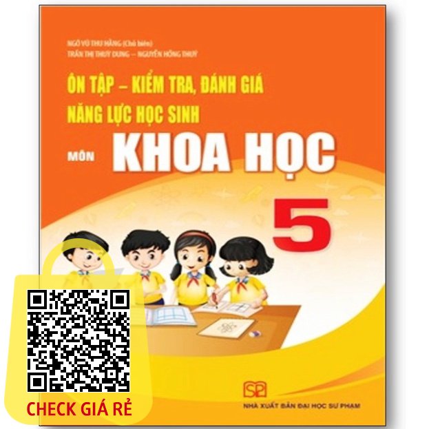 Sách Ôn tập kiểm tra đánh giá năng lực học sinh môn Khoa học lớp 5