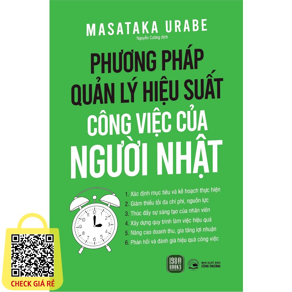 Sách Phương Pháp Quản Lý Hiệu Suất Công Việc Của Người Nhật