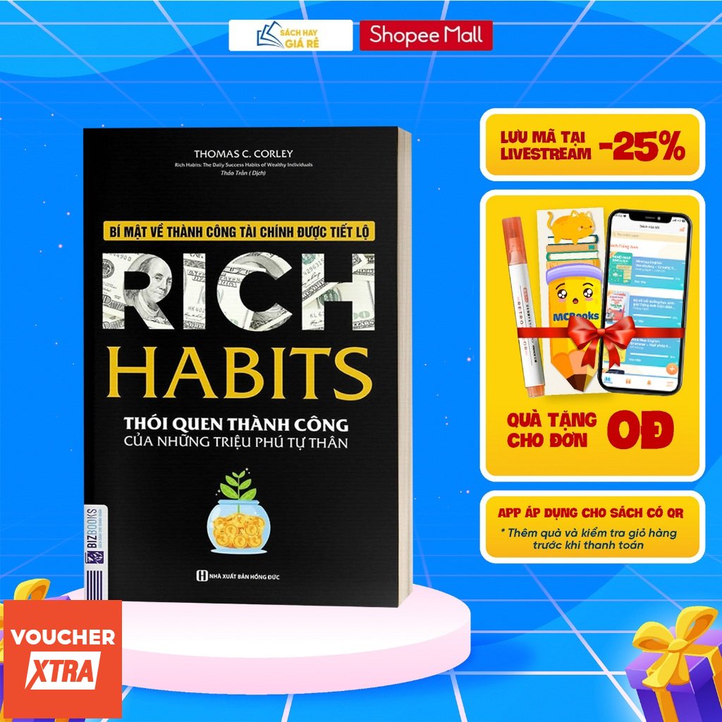 Sách Rich Habit - Thói Quen Thành Công Của Những Triệu Phú Tự Thân