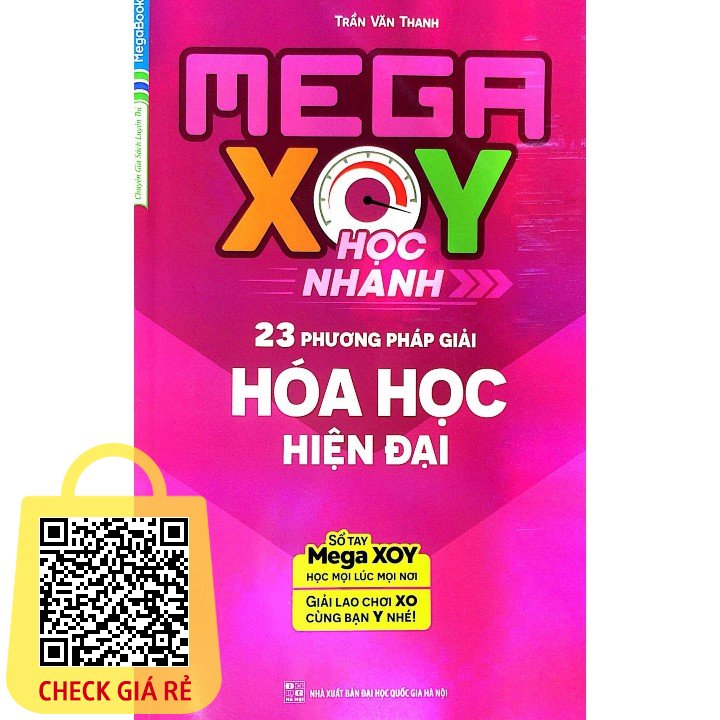 Sách Sổ Tay Mega XOY Học Nhanh 23 Phương Pháp Giải Hóa Học Hiện Đại Megabook