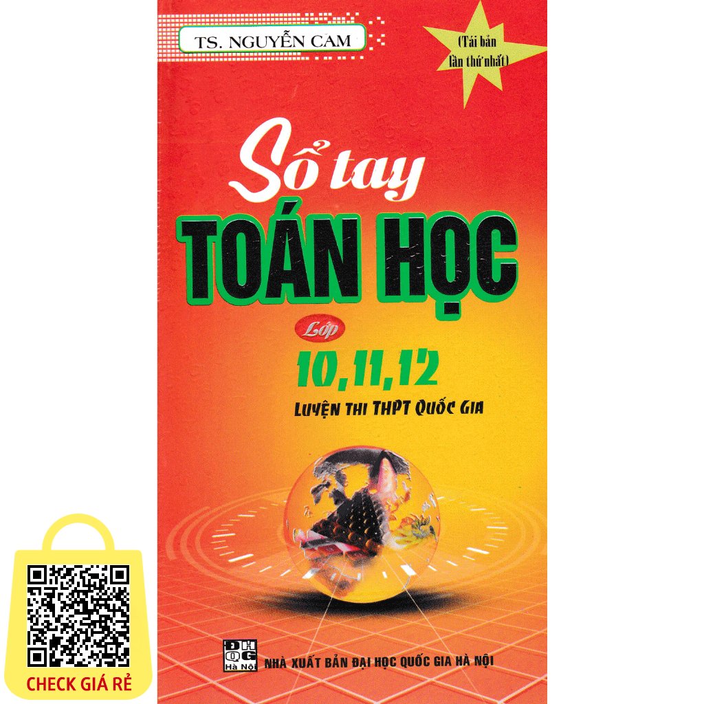 Sách Sổ Tay Toán Học Lớp 10-11-12 Luyện Thi THPT Quốc Gia HA