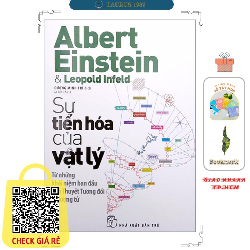 Sách Sự Tiến Hóa Của Vật Lý - Từ Những Khái Niệm Ban Đầu Đến Thuyết Tương Đối Và Lượng Tử