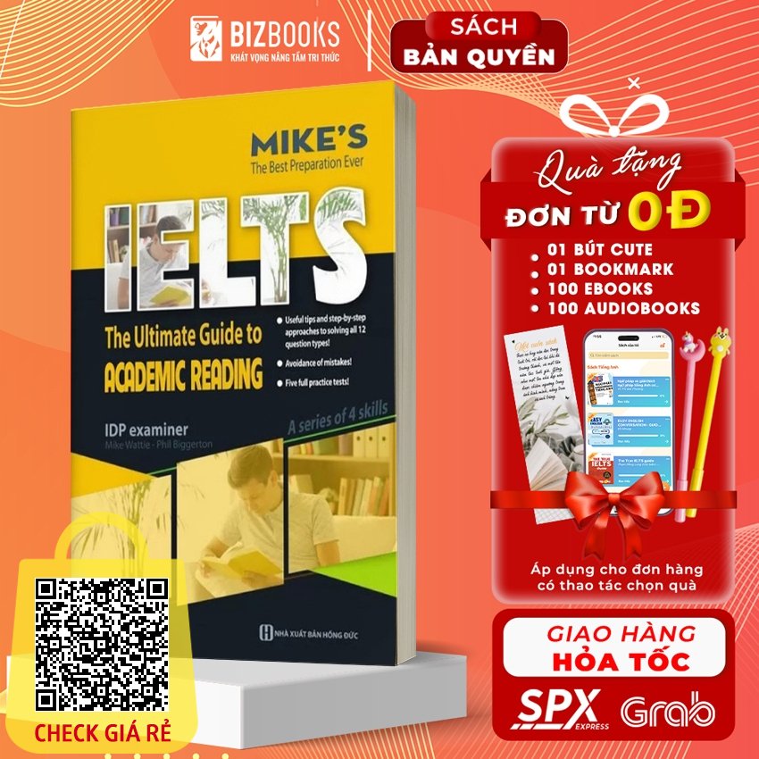 Sách The Ultimate Guide To Academic Reading Dành Cho Người Luyện Thi Ielts Học Kèm App Online Tặng Sổ Tay Bookmark