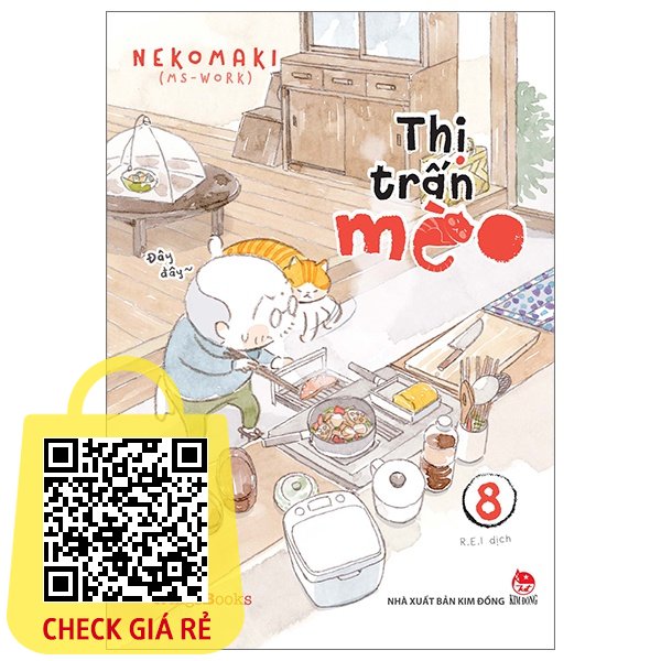 Sách Thị Trấn Mèo - Tập 8 - Tặng Kèm Postcard