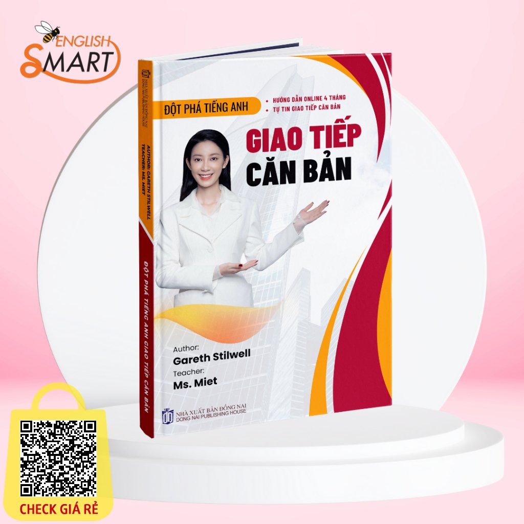 Sách Tiếng Anh Giao Tiếp Cho Người Mất Gốc 4 Kỹ Năng- Đột Phá Tiếng Anh Giao Tiếp Căn Bản-Tiếng Anh English Smart