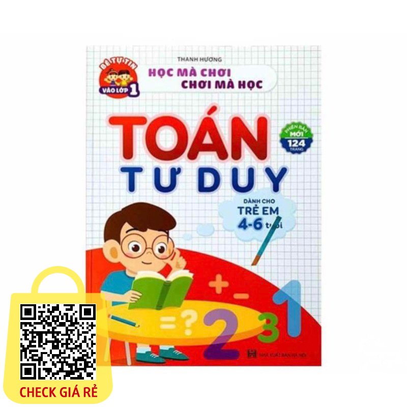 Sách Toán Tư Duy Dành cho trẻ em từ 4 6 tuổi